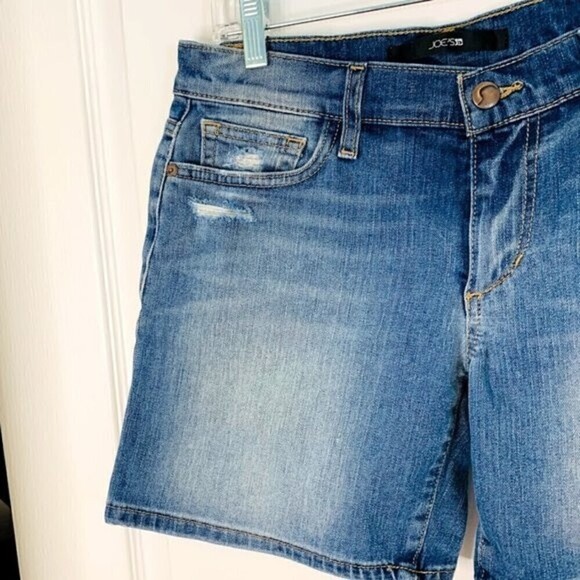 Joe's Jeans Denim Dana Distressed Casual Summer Medium Wash Shorts - Picture 10 of 16